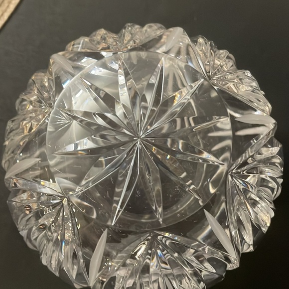 Crystal Rose Bowl - Picture 3 of 7